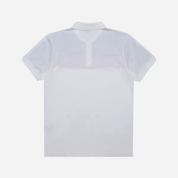 Camisas Polo Fila Homem Branco - Fila Double Lines Functional Color S/S Outlet Portugal,AVGP-94170